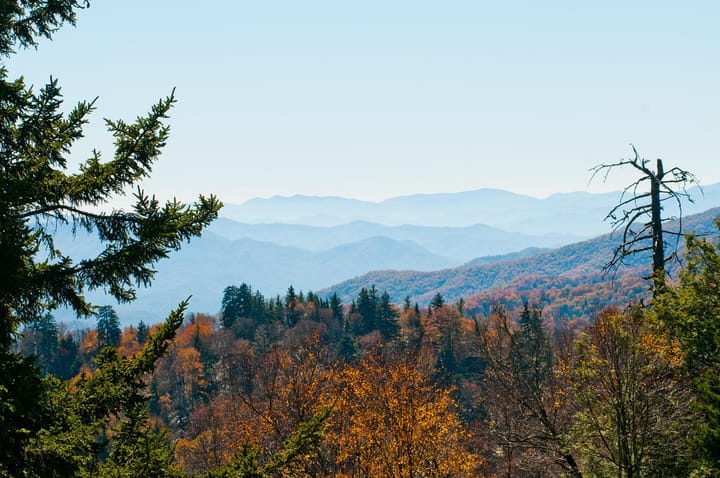 Hikers, Bikers and Fall